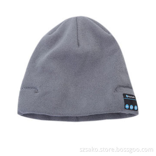 Music Hat Cap with Bluetooth Function, Portable Fashion Design, Knitted Materials & 1. V3.0 + EDR